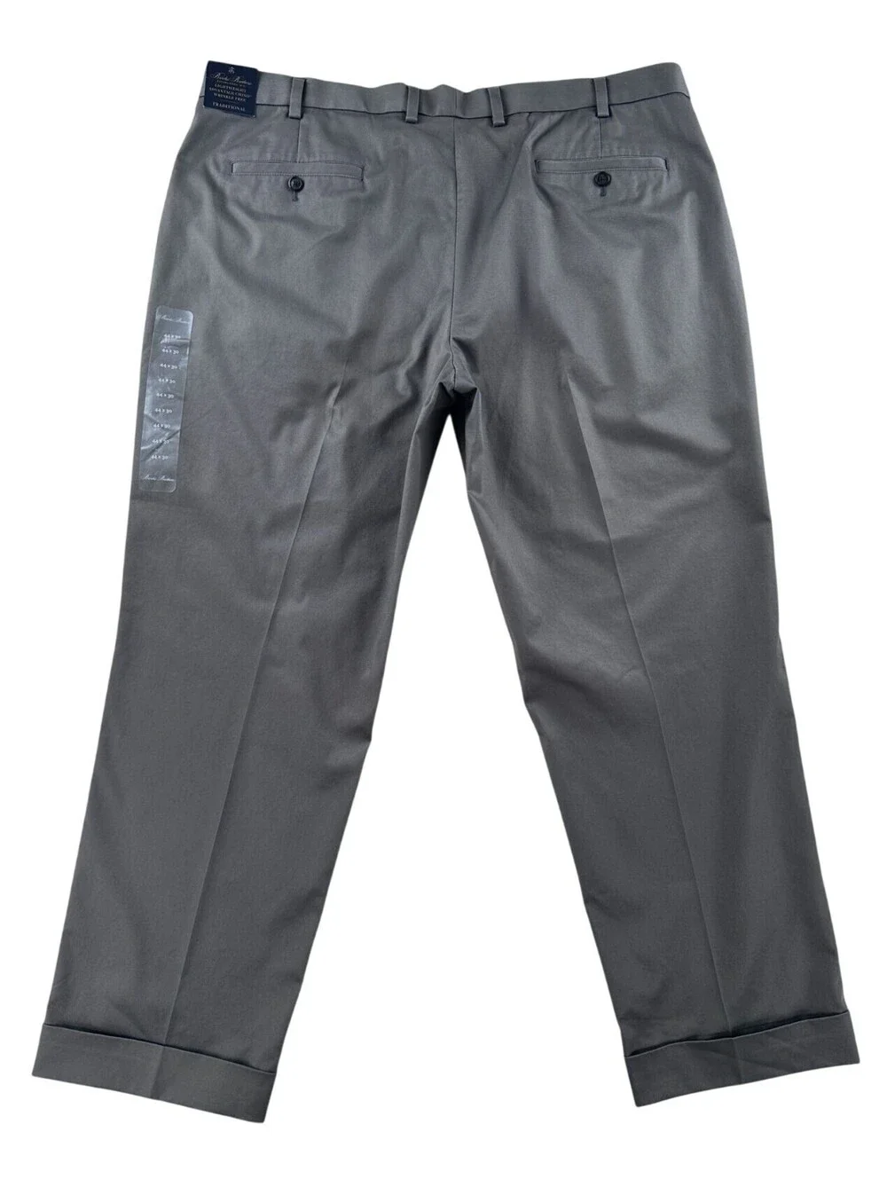 NEW Brooks Brothers Wrinkle-Free Lightweight Advantage Chino Pants 44 x 30